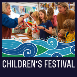 Hyperlink. Click to find out about the Children's festival.