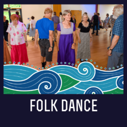 Hyperlink. Click to find out about the social folk dance programme.