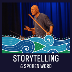 Hyperlink. Click to find out about Story telling and spoken word at the festival.