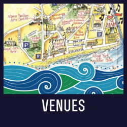 Hyperlink. Click to find out about the festival venues including location, access details and a map.
