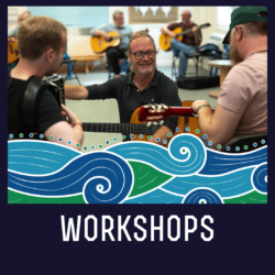 Hyperlink. Click to find out more about the programme of workshops.